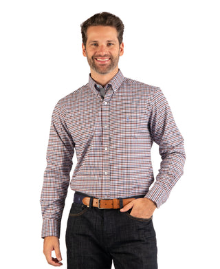 Multi Gingham Long Sleeve Shirt