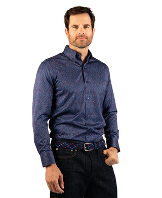 Multi Dot Sport Shirt