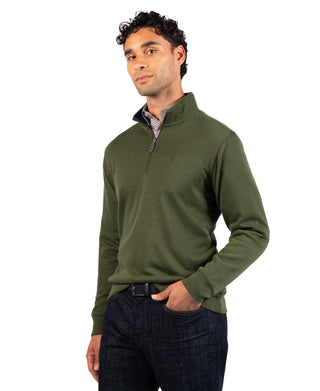 French Rib Quarter Zip