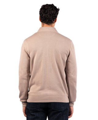French Rib Quarter Zip