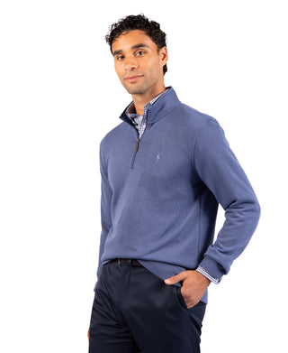 French Rib Quarter Zip