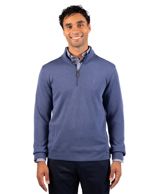 French Rib Quarter Zip