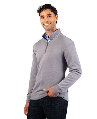 French Rib Quarter Zip