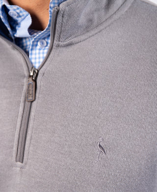 French Rib Quarter Zip