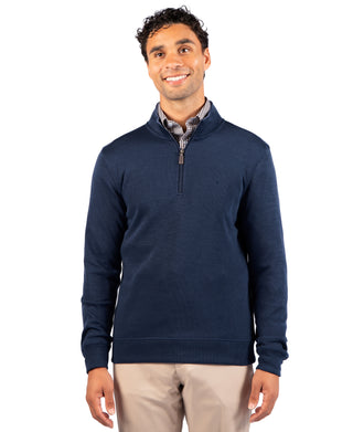 French Rib Quarter Zip