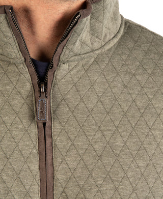 Quilted Quarter Zip
