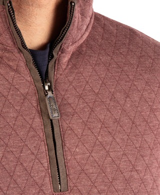 Quilted Quarter Zip