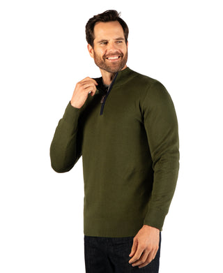Fine Knit Quarter Zip
