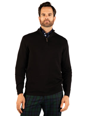 Fine Knit Quarter Zip