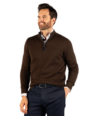 Fine Knit Quarter Zip
