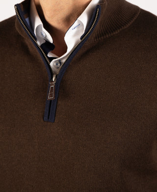 Fine Knit Quarter Zip