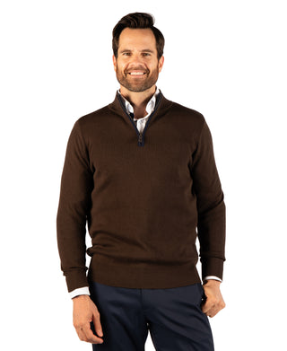 Fine Knit Quarter Zip