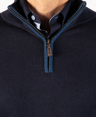 Fine Knit Quarter Zip