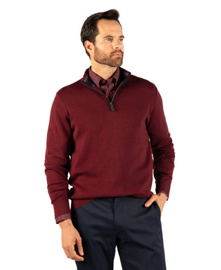 Fine Knit Quarter Zip
