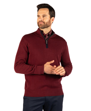 Fine Knit Quarter Zip
