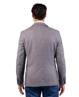 Heathered Gingham Check Sport Coat