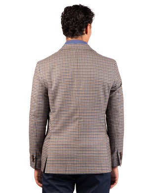 Heathered Gingham Check Sport Coat