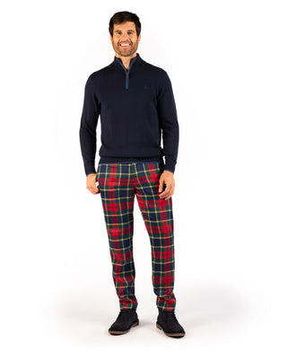 Holiday Tartan Plaid Dress Pants