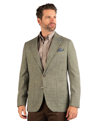 Heathered Plaid Sport Coat