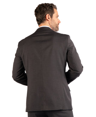 Smart Textured Grid Sport Coat