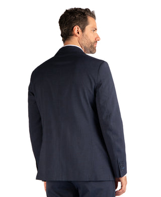 Smart Textured Grid Sport Coat