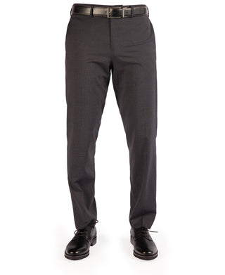 Smart Textured Grid Dress Pants
