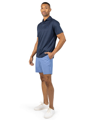 Airflow Melange Mesh Performance Polo
