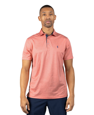 Airflow Melange Mesh Performance Polo