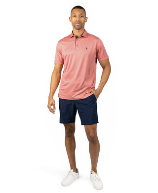 Airflow Melange Mesh Performance Polo