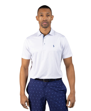 Airflow Melange Mesh Performance Polo