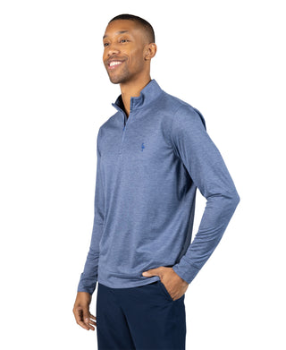 Airflow Melange Mesh Performance Quarter Zip