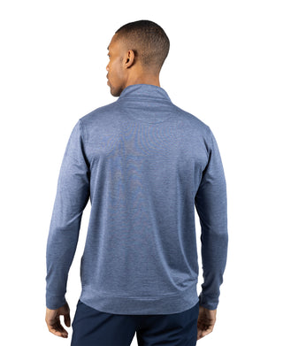Airflow Melange Mesh Performance Quarter Zip