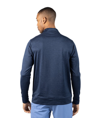 Airflow Melange Mesh Performance Quarter Zip