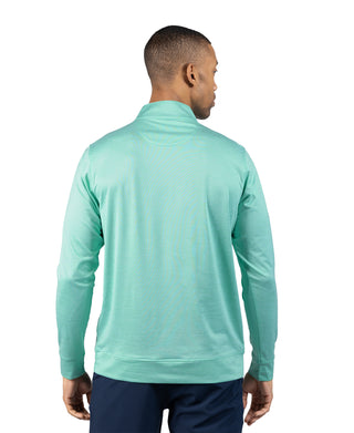 Airflow Melange Mesh Performance Quarter Zip