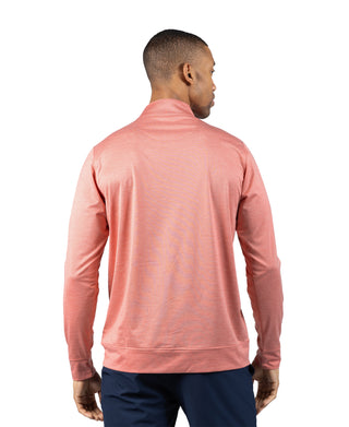Airflow Melange Mesh Performance Quarter Zip