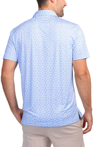 Pickleball Print Performance Polo