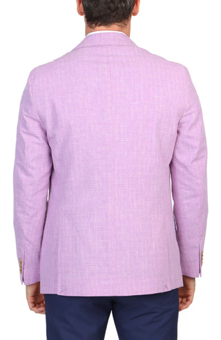 Purple Broken Check Sport Coat