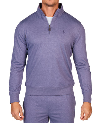 Fine French Terry Off Duty Quarter Zip