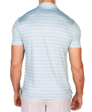 Martini Glasses Performance Polo