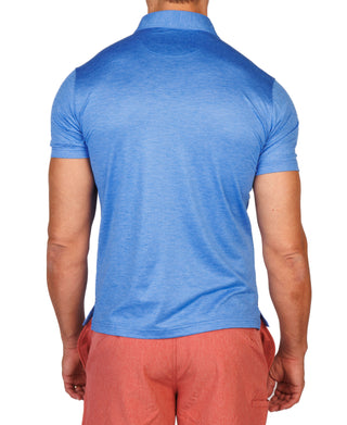 Airflow Melange Mesh Performance Polo