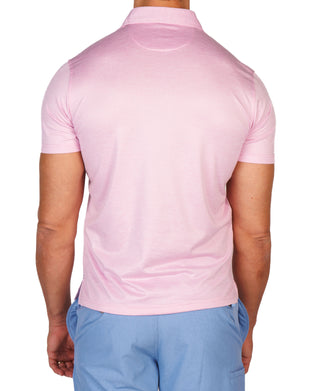 Airflow Melange Mesh Performance Polo