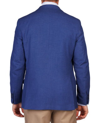 Navy Byrdseye Dobby Sport Coat