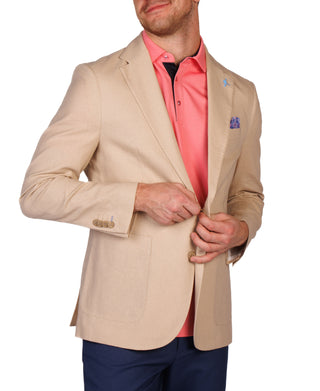 Coco Beach Linen Blend Sport Coat