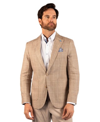 Harbor Linen Windowpane Sport Coat