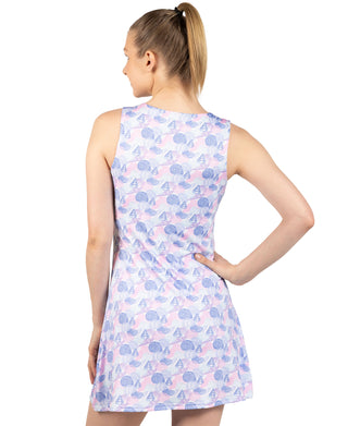 Womens Shells Printed Dress
